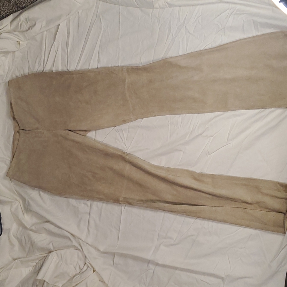 Vintage Wilson Leather size 6 tan pants
